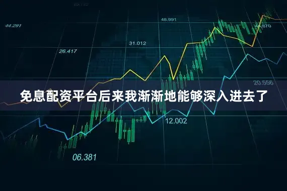 免息配资平台后来我渐渐地能够深入进去了